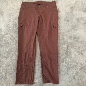 Kuhl Freeflex Roll Up Pants Women's size 16 Regular Brown Hiking Outdoor